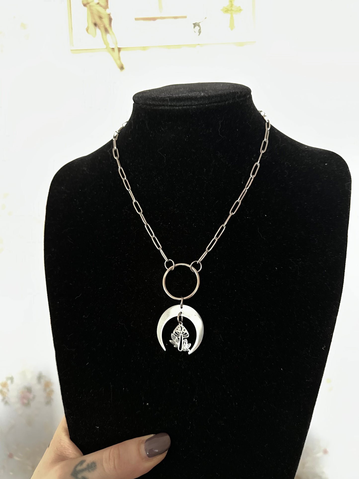 Kette „Pilz“ (Edelstahl)