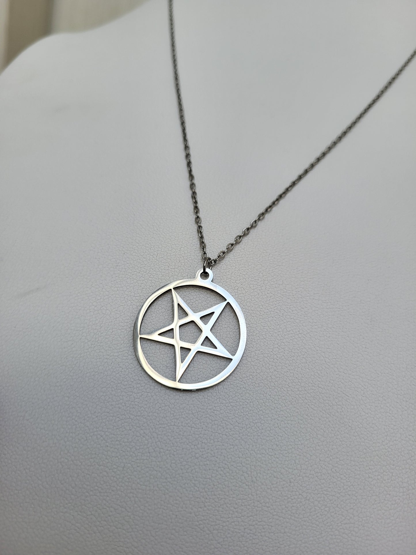 Kette "Pentagramm" (Edelstahl)