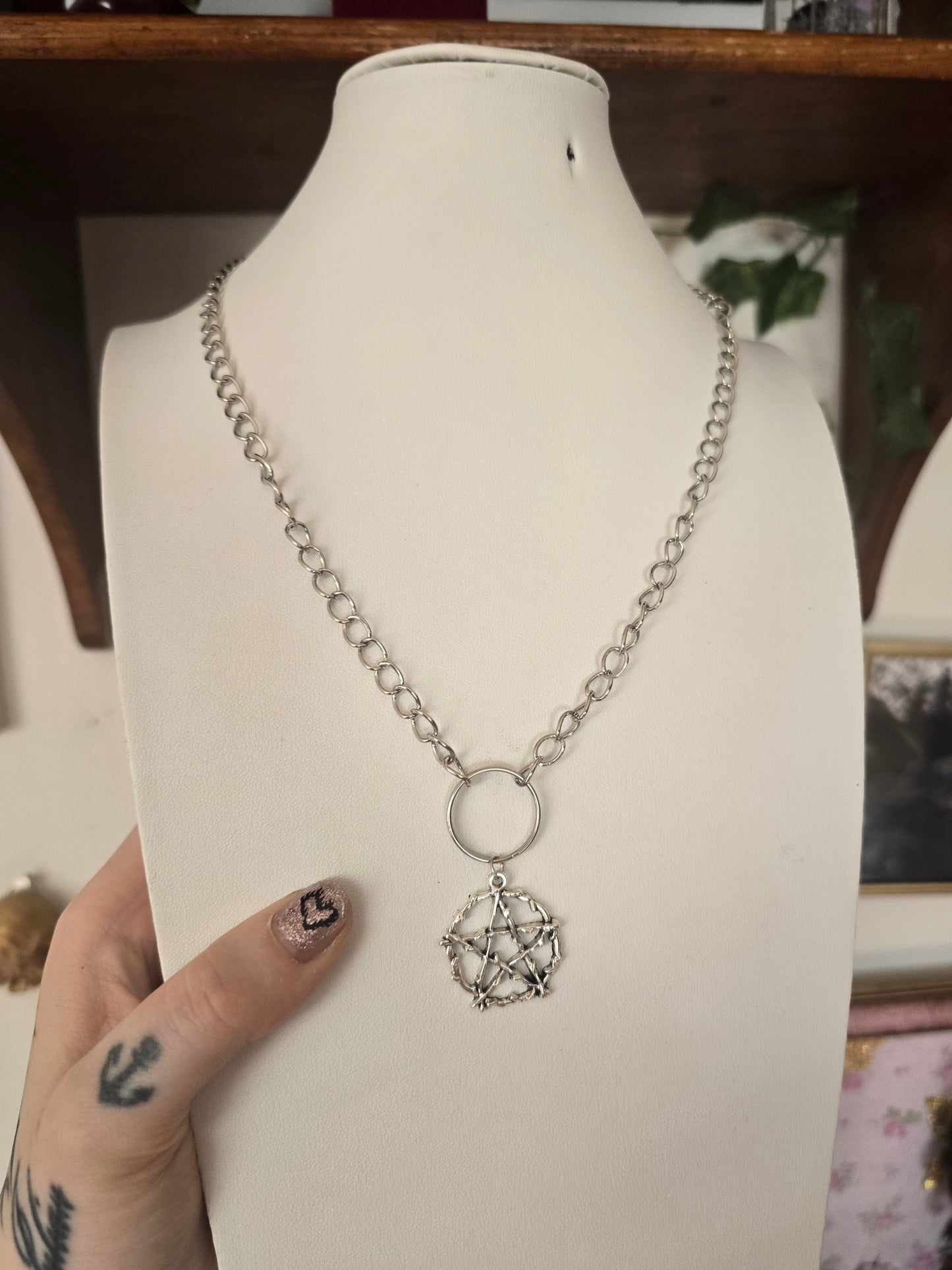 Pentagramm Kette