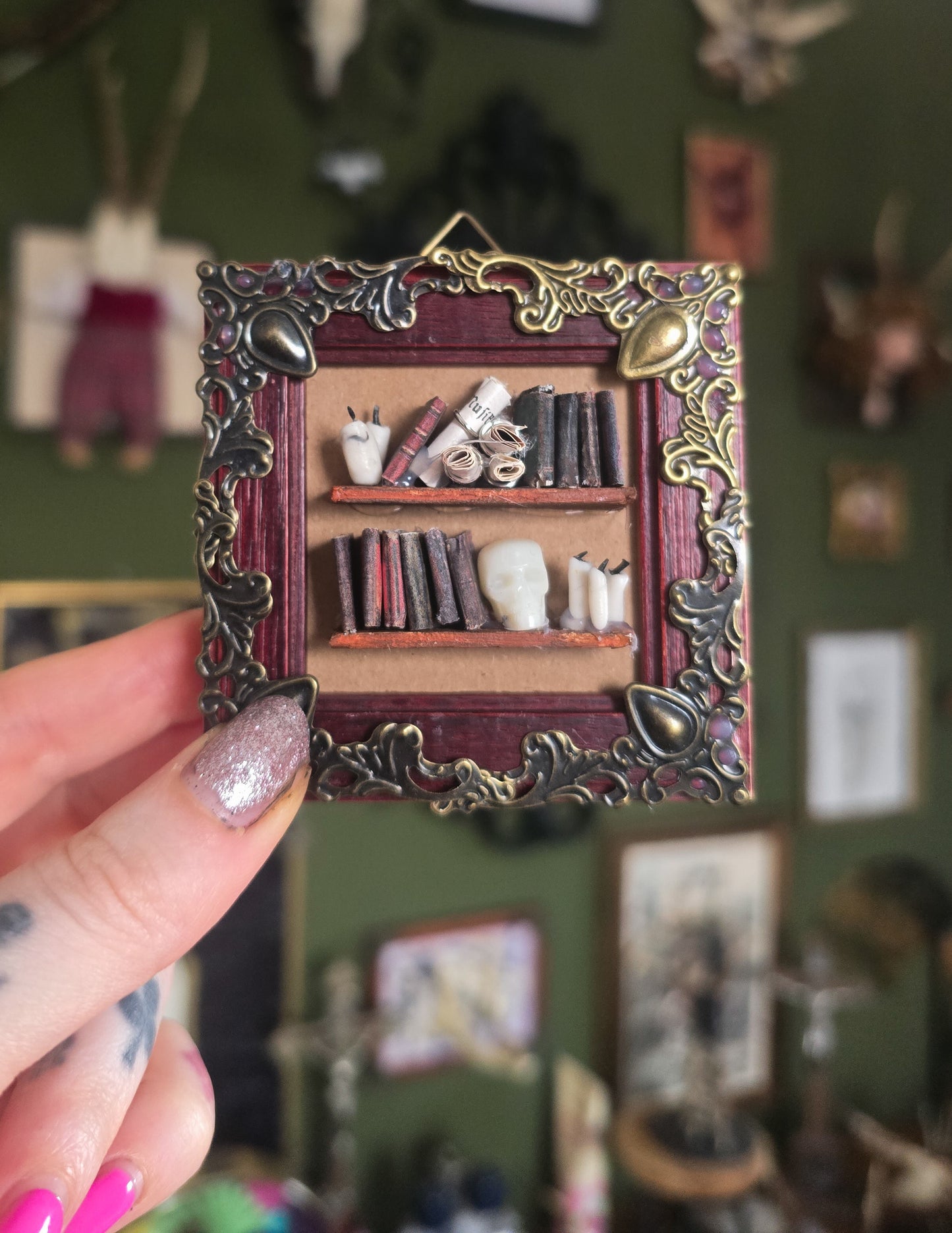 Rahmen mit Miniaturen