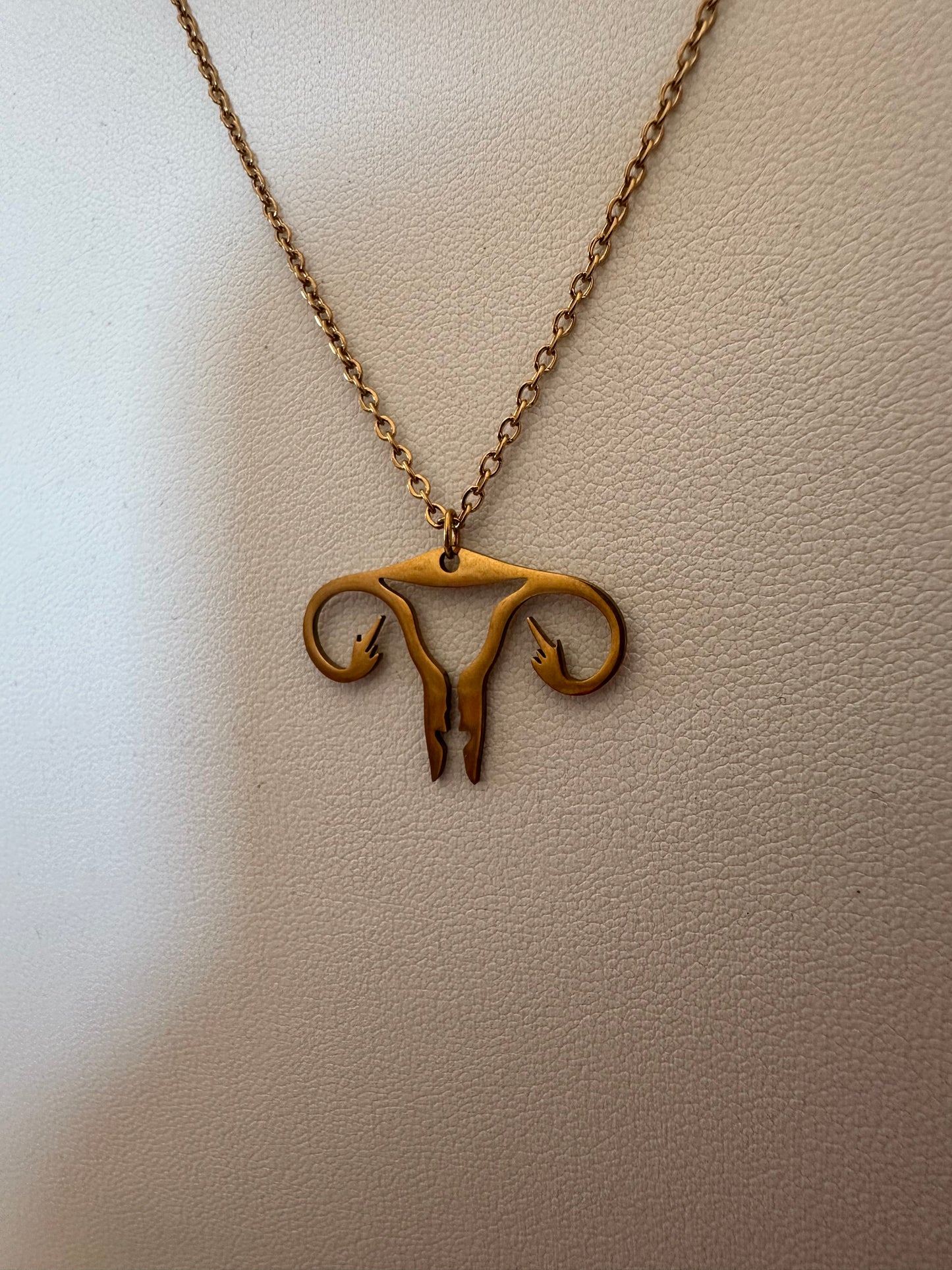 Kette „Uterus“ (Edelstahl)