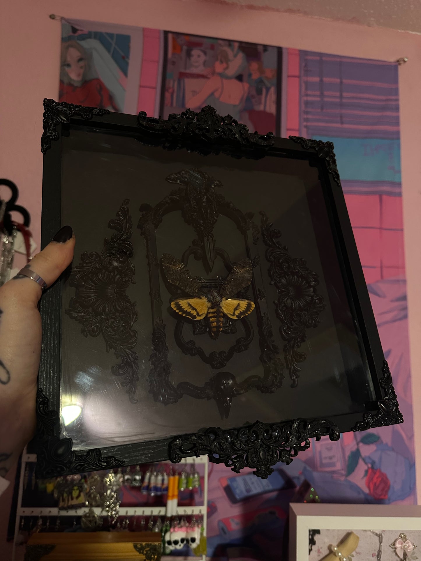 Rahmen „Skull Moth No.2“