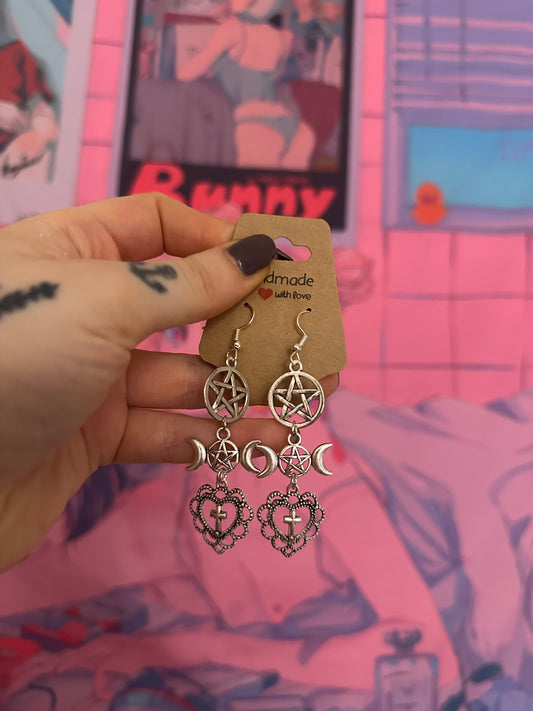 Ohrringe „Pentagramm“