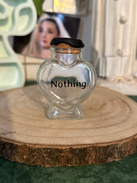 Jar "Nothing"