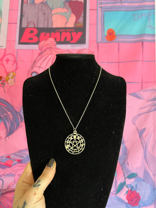 Kette „Pentagramm“ (Edelstahl)