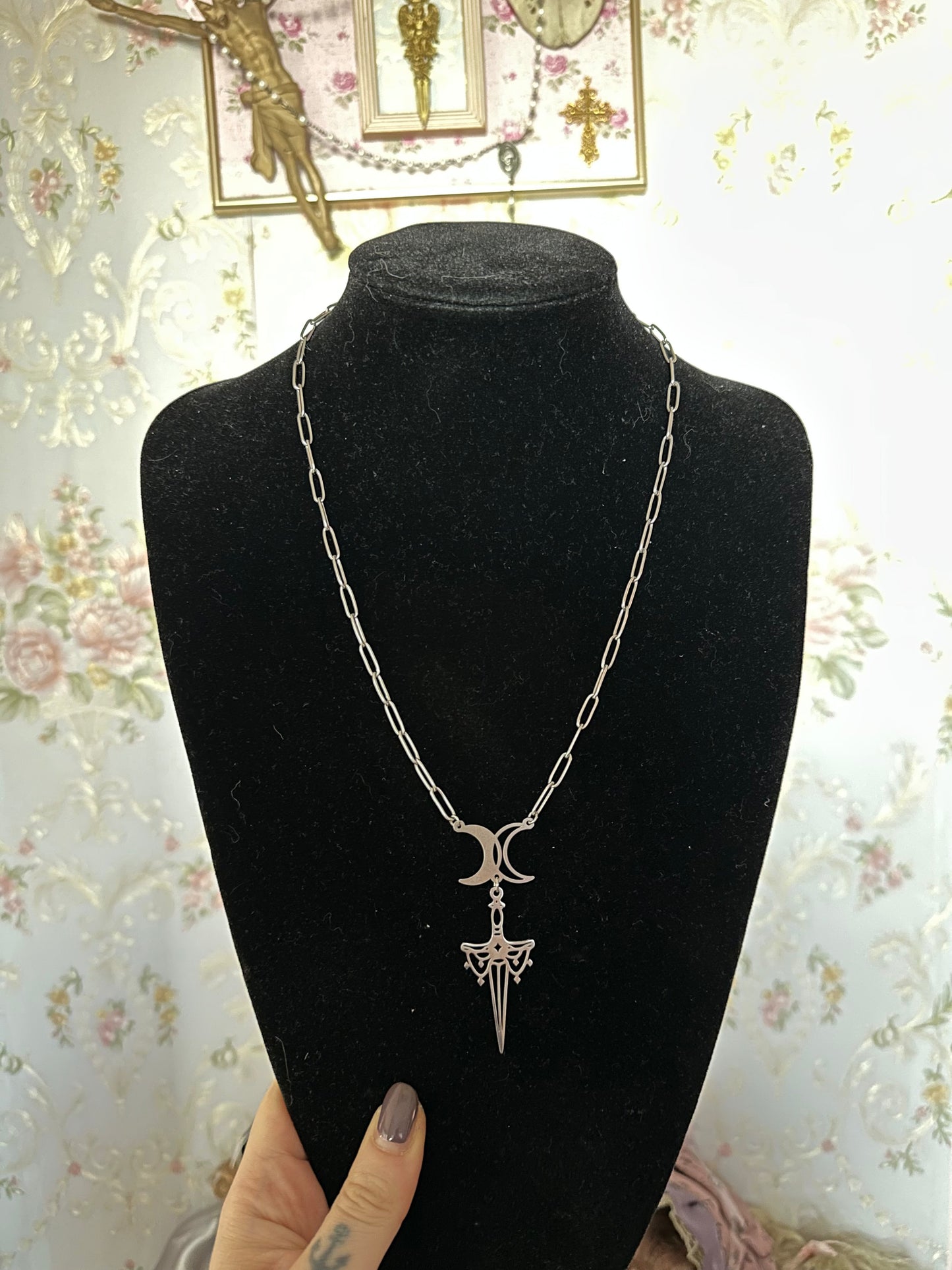 Kette „Dolch“ (Edelstahl)