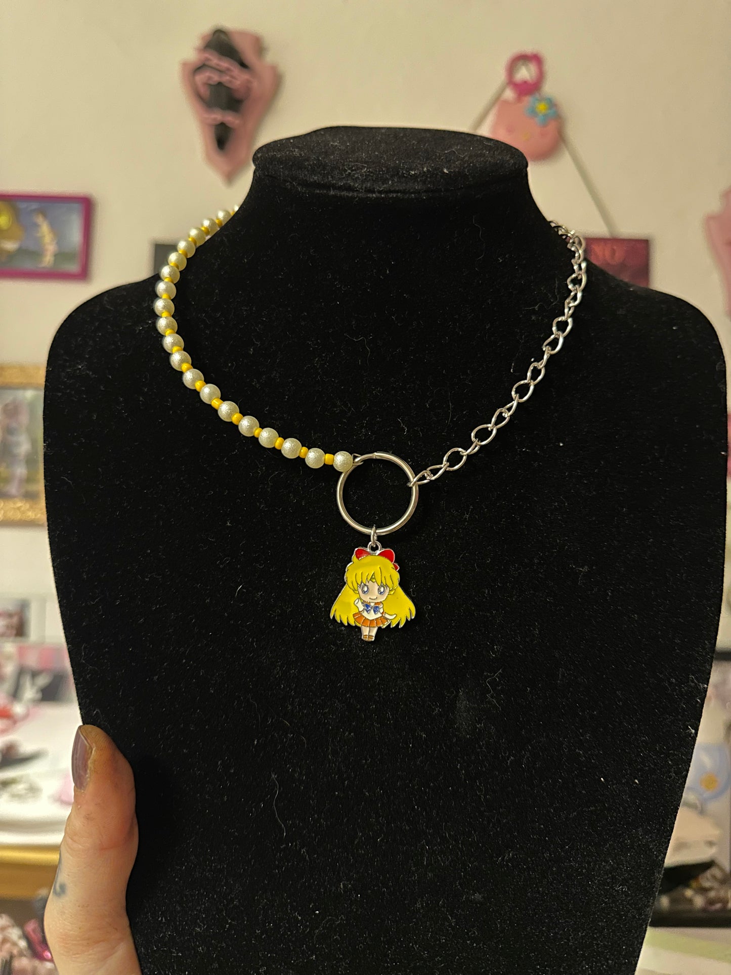 Perlen Kette „Sailor Moon“
