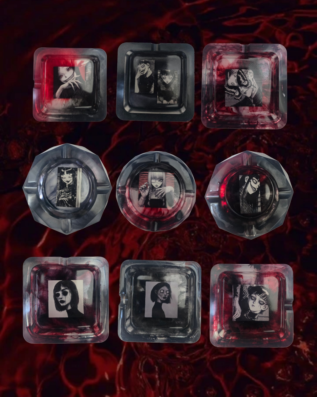 Horror Anime Aschenbecher- Mystery B-Ware