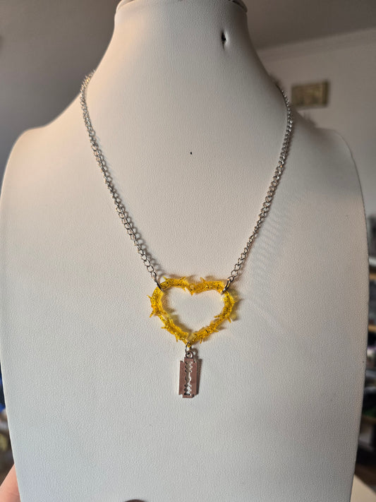 Kette "Stacheldraht" (gold)