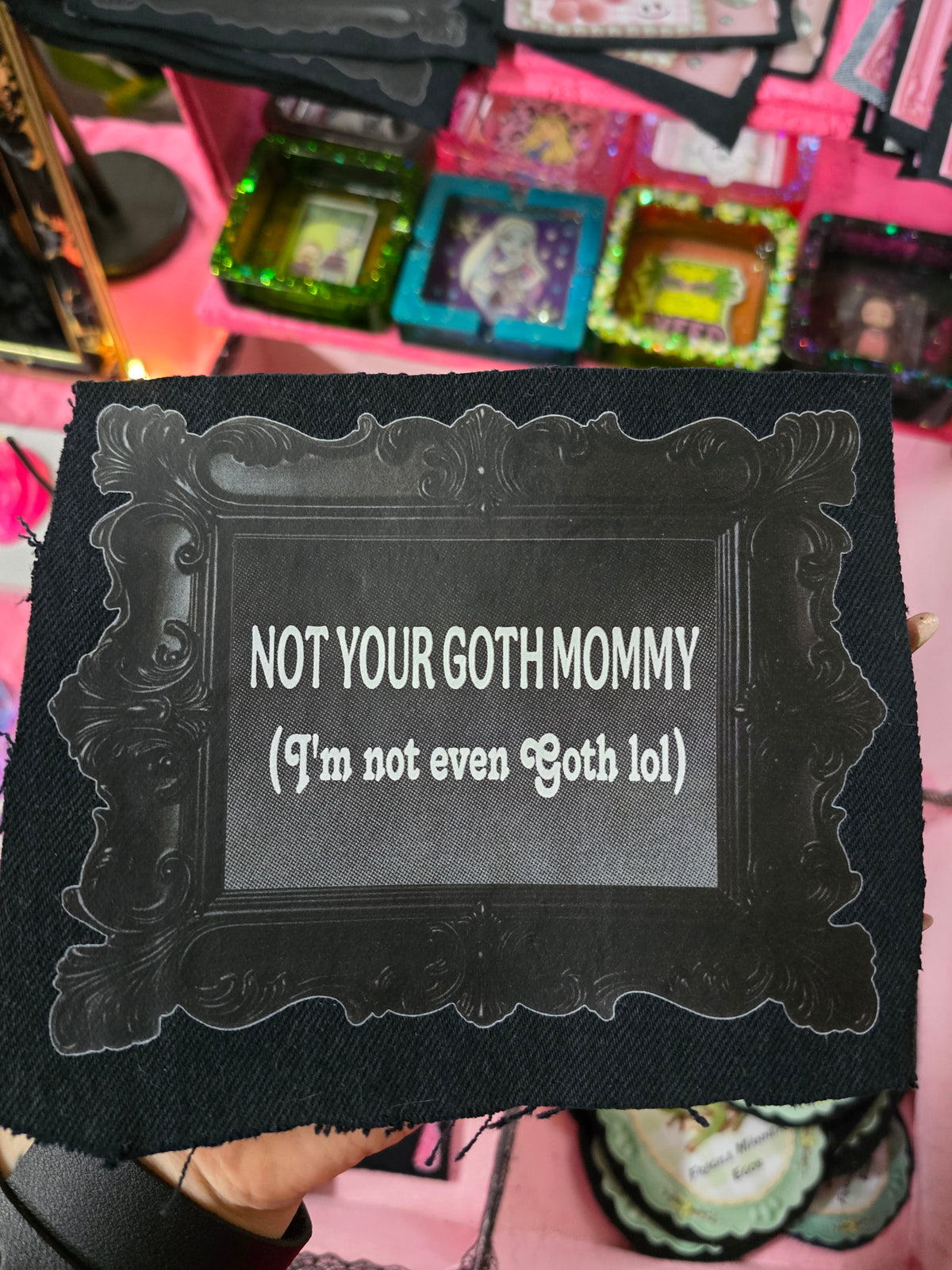 Patch "GOTH MOMMY"