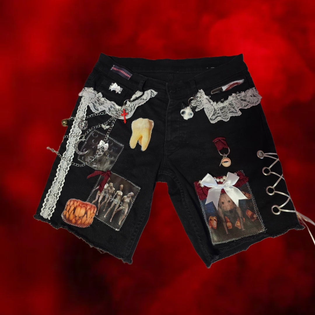Kurze Hose "Girls Gang"