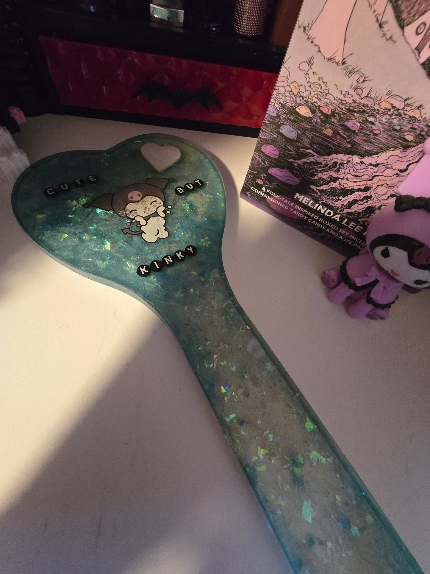 Deko Paddle blau