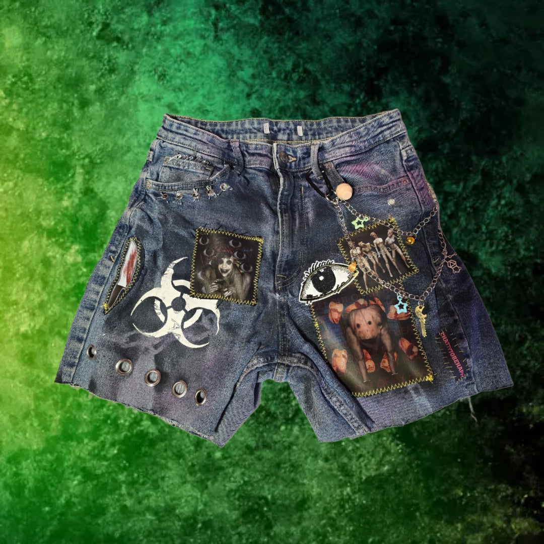 Kurze Hose "I see u"