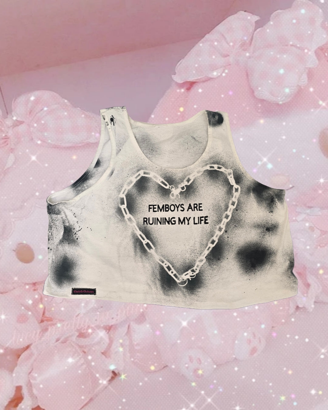 Crop Top "FEMBOYS ARE RUININGMY LIFE"