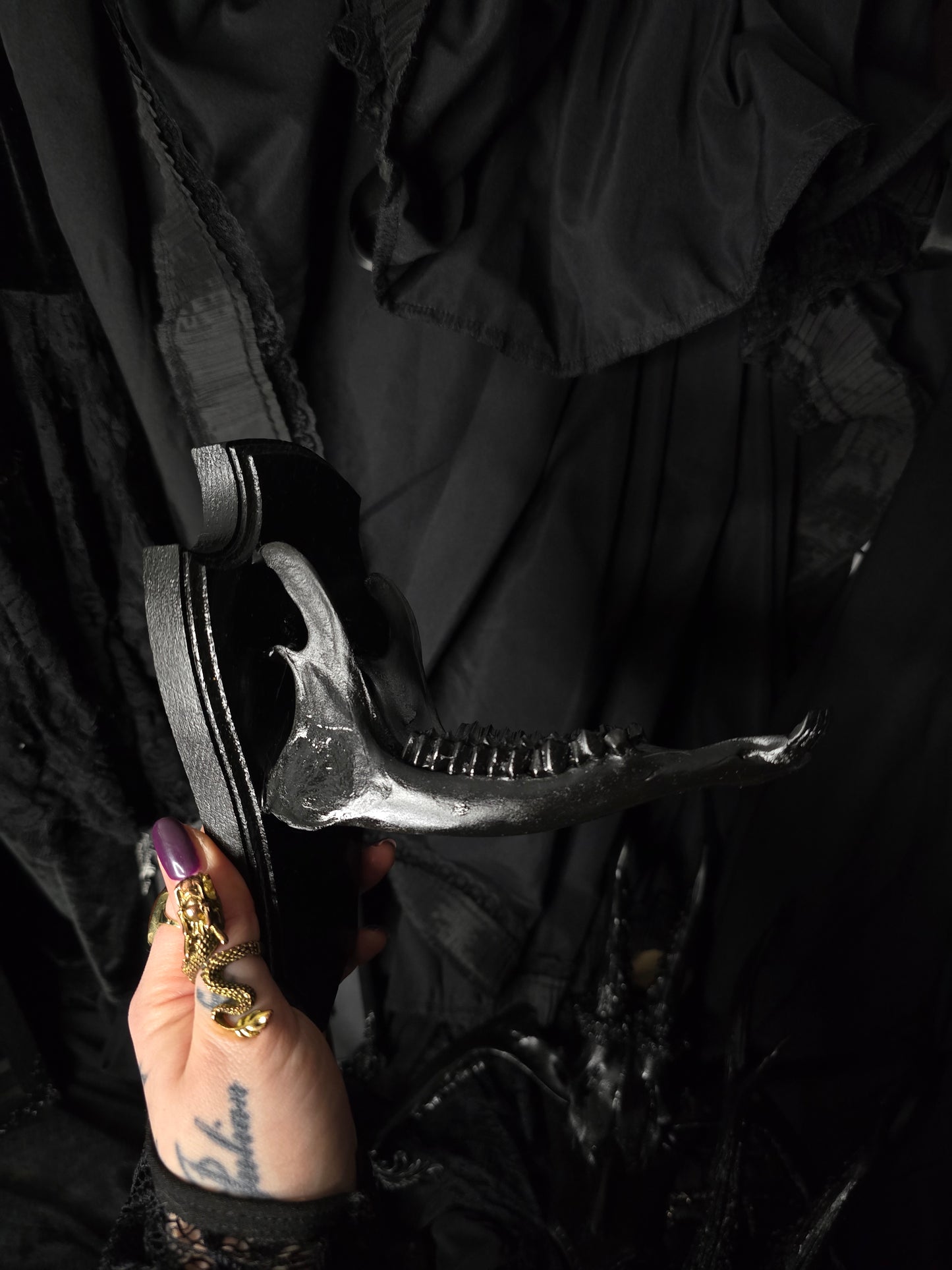 Echte Reh Kieferknochen