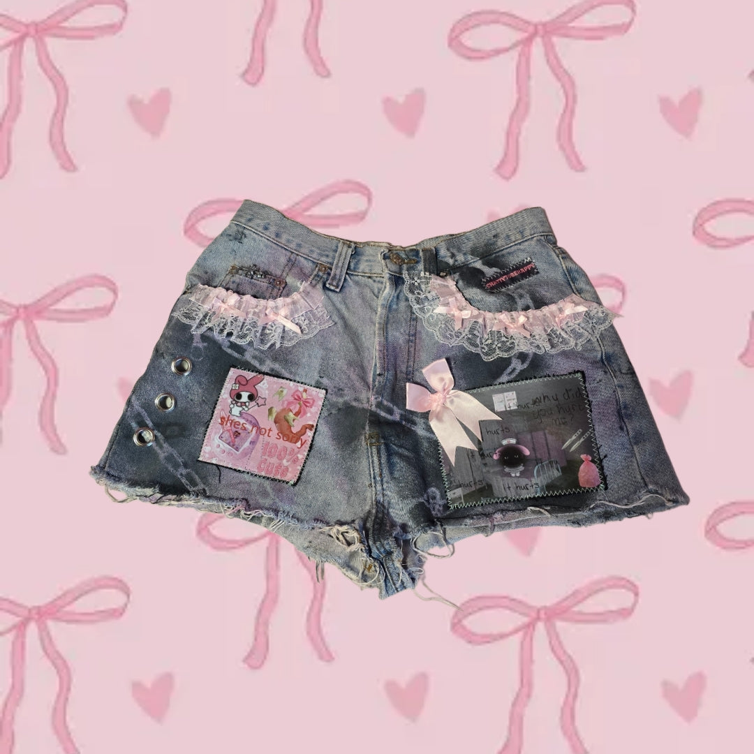 Kurze Hose "she's not sorry"