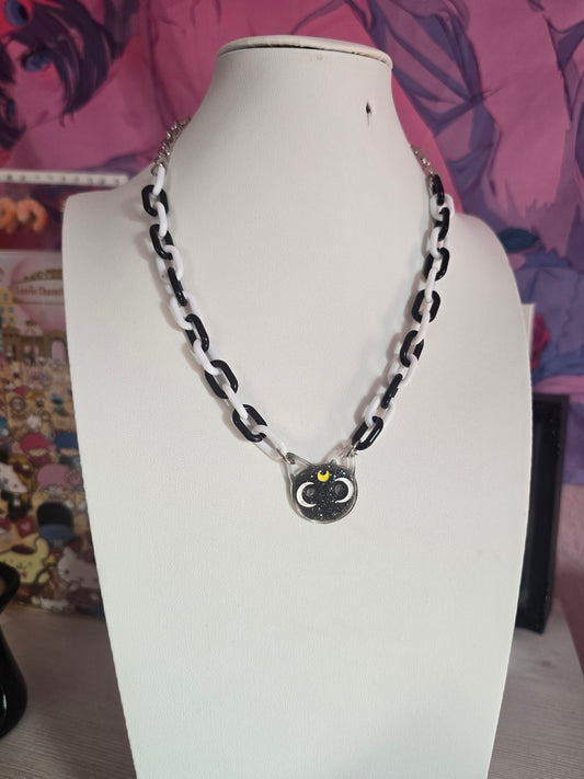 Kette "Moon" (schwarz)