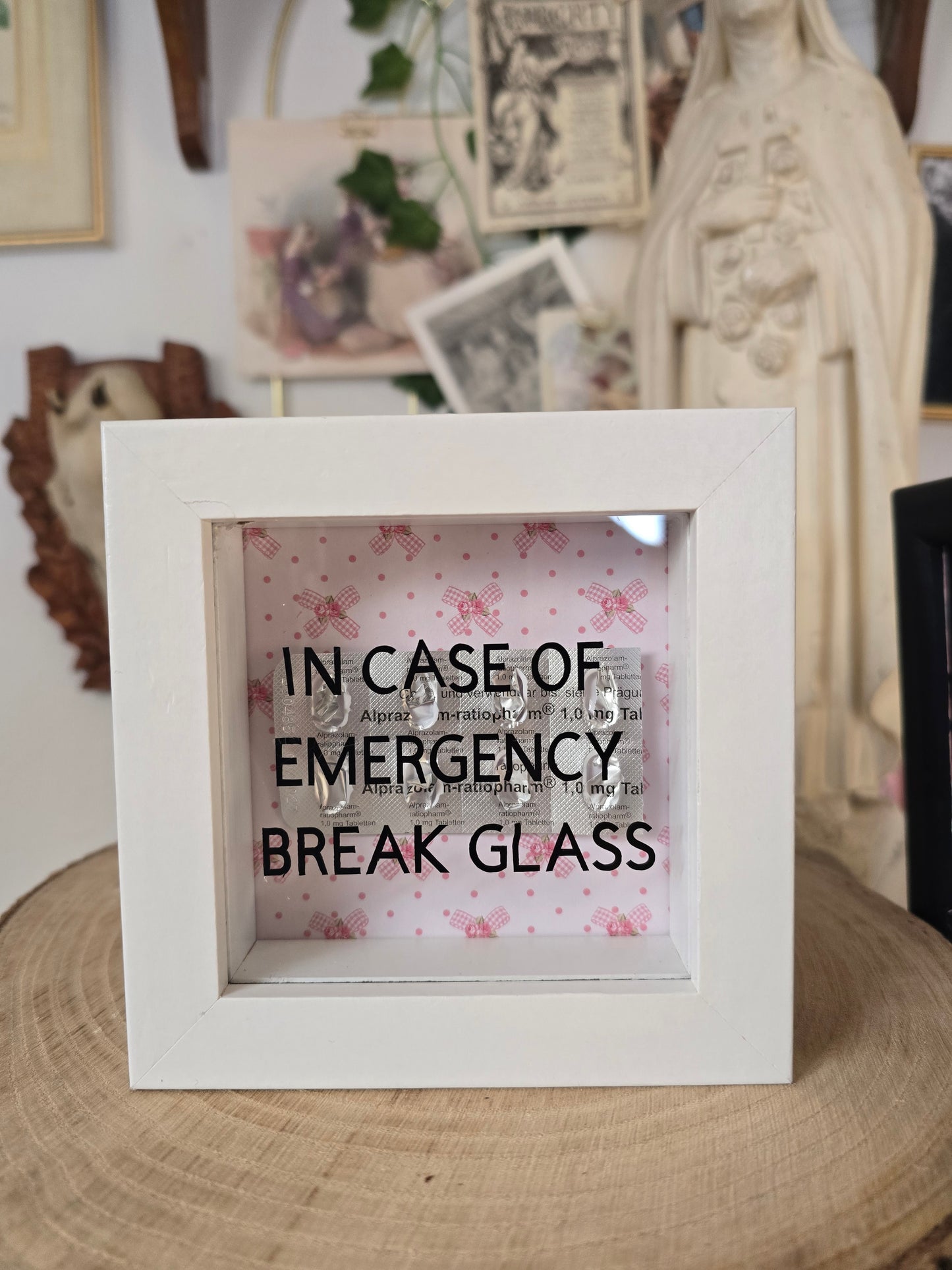 "In case of emergency break glass"