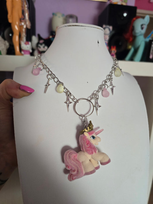 Kette "Ponyhof" (rosa)