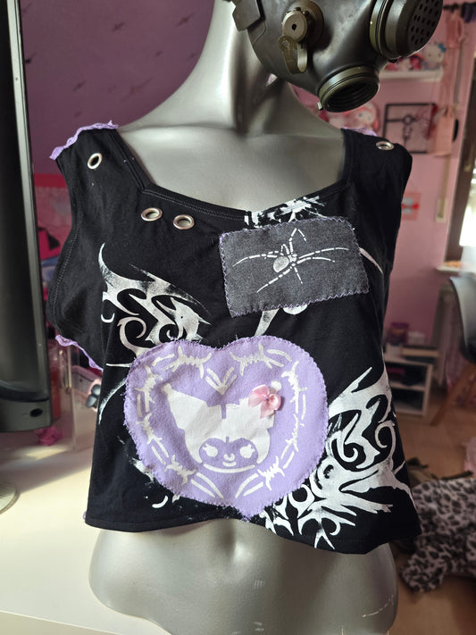 Crop Top "Spider"