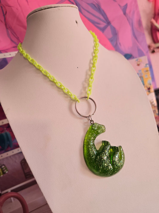 Kette "Dino Party" (grün)