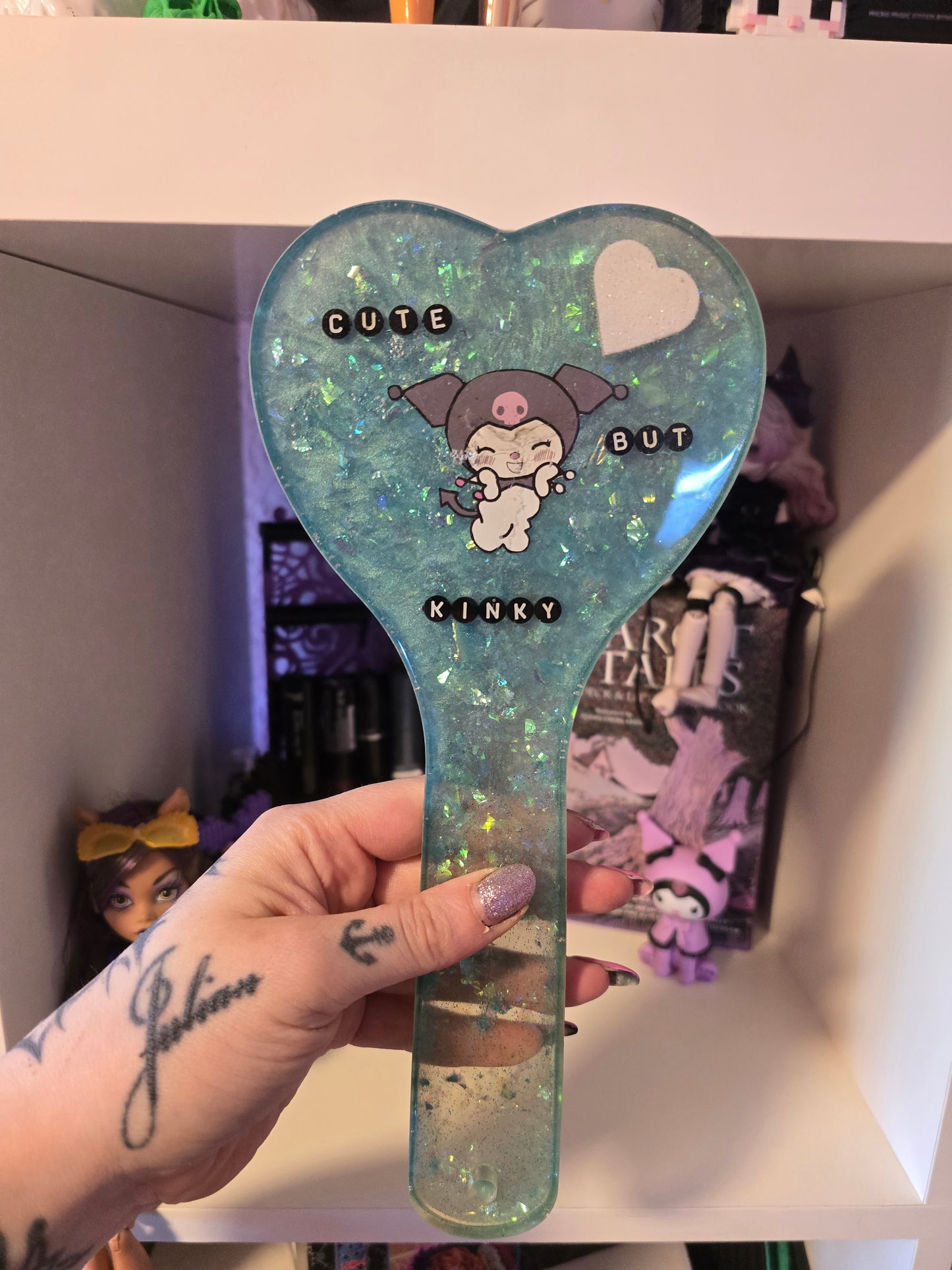 Deko Paddle blau